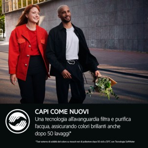 AEG LR9FA104SY Lavatrice 60cm 10Kg 1400giri CareDrum ProSteam AbsoluteCare SoftWater MotoreOKOInverter Serie9000