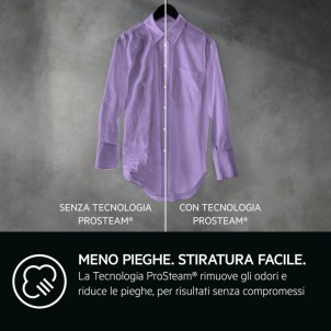 AEG TR9T94ABYS Asciugatrice 9Kg AbsoluteCarePlus ProSteam 3DScan WoolmarkBlue FiltroOKOFlow Serie9000