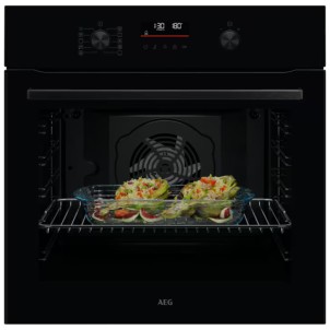 AEG NBU5P41SK Nero Forno Incasso Multifunzione 9Cotture 45Auto SurroundCook Pirolitico Serie5000