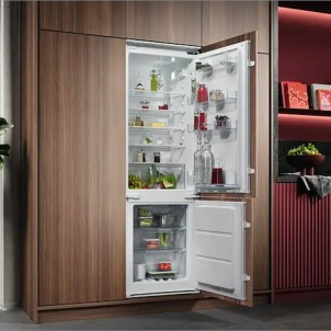 AEG NSC6N181ES Frigorifero Incasso Combinato NoFrost TwinTech TouchControl PortaTraino H177 Serie6000