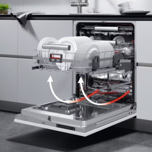 AEG PD9000 Lavastoviglie Incasso 14Cop 3°Cestello ComfortLift 43dB AirDry VascaInox CerniereSliding Serie9000PremierLine