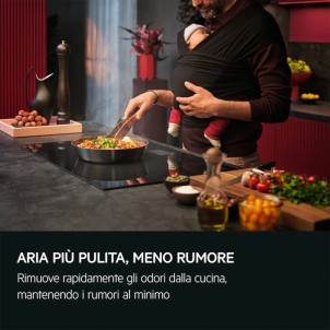 AEG PA9000VT90 Black Matt Cappa Verticale 90cm AutoSense SilenceTech AuroraTech Serie9000PremierLine