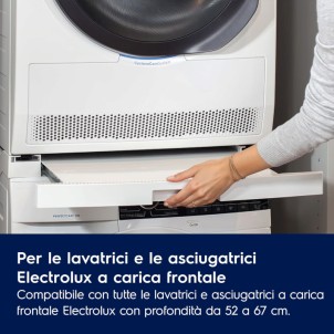 Electrolux E1WYHSK2 Kit di Impilaggio Lavatrice Asciugatrice con Ripiano Estraibile