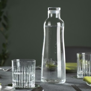 RCR Bottiglia Acqua Eco 1L Vetro Tappo di chiusura