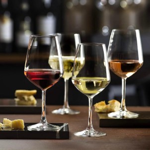 RCR Calice Universum U55 Confezione 6pz 55cl Cristallo Luxion Lavabile in Lavastoviglie