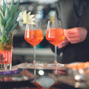 RCR Calice Universum U55 Confezione 6pz 55cl Cristallo Luxion Lavabile in Lavastoviglie