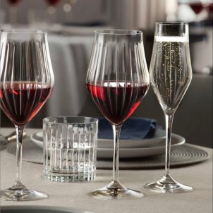 RCR Calice Timeless T55 Confezione 6pz 55cl Cristallo Luxion Lavabile in Lavastoviglie