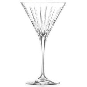 RCR Calice Timeless Martini Confezione 6pz 21cl Cristallo Luxion Lavabile in Lavastoviglie