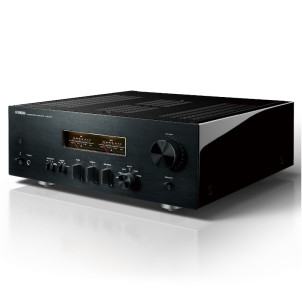 Yamaha A-S1200 Black-Piano Amplificatore HiEnd 160W x2 Trasformatore Toroidale VU-Meter