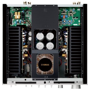 Yamaha A-S1200 Black-Piano Amplificatore HiEnd 160W x2 Trasformatore Toroidale VU-Meter