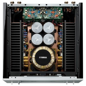 Yamaha M-5000 Black-Piano Amplificatore Finale Potenza HiEnd 220W x2 Flottante Bilanciato Toroidale Vu-Meter