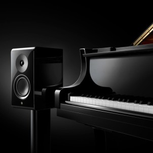 Yamaha NS-600A Black-Piano Coppia Casse Scaffale 2vie T3 W13 BassReflex 120W