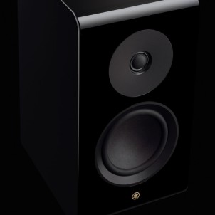 Yamaha NS-600A Black-Piano Coppia Casse Scaffale 2vie T3 W13 BassReflex 120W