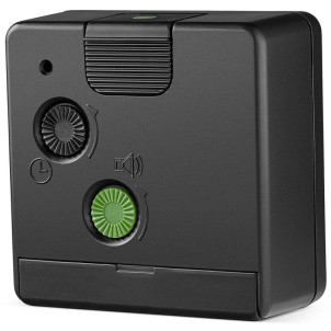 Braun BC02XB Black Orologio Analogico Quarzo Sveglia Crescendo Snooze Luce Lancette Punta Luminosa