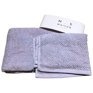 Maison Sucrée Asciugamani Viso e Ospite Pepe var.37 Crepuscolo Spugna 100% Cotone