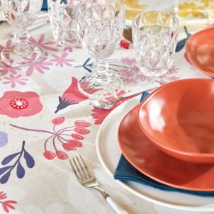 Maison Sucrée Tovaglia Korin Boqueria 155x225 Tessuto AntiMacchia NoStiro