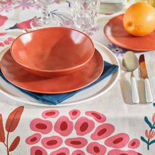 Maison Sucrée Tovaglia Korin Boqueria 155x225 Tessuto AntiMacchia NoStiro