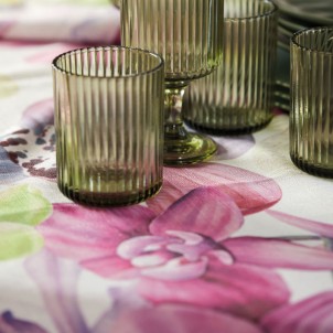 Maison Sucrée Tovaglia Korin Orchidea 155x225 Tessuto AntiMacchia NoStiro