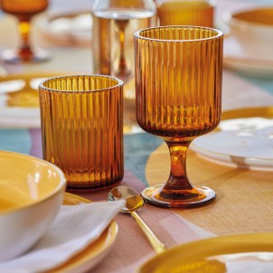 Maison Sucrée Tovaglia Korin Pastelli Vibranti 155x225 Tessuto AntiMacchia NoStiro