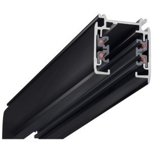 Century BNRNE-2000 Black 200cm Binario 3 Accensioni Serie Track Light