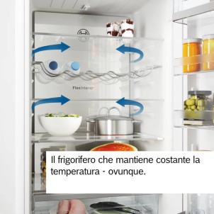 Bosch KGN392I1F Inox Frigorifero Combinato 203x60 NoFrost VitaFresh 0°C Inverter Silent29dB ManiglieIntegrate Serie4