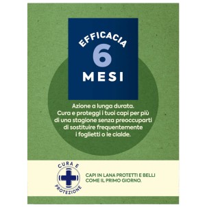 Nuncas Antitarme Proteggitessuti 2 Cialde Senza Profumo Efficace per 6 Mesi