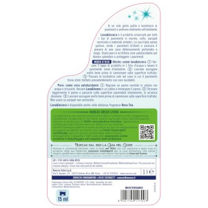 Nuncas Lava e Incera Mediterraneo 1L Detergente con Cera per Pavimenti 