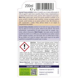 Nuncas Luscom 200ml Crema Protettiva Pellami