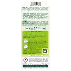 Nuncas Vegetale Baby 750ml Detergente Specifico Indumenti Bambini e Neonati Ipoallergenico