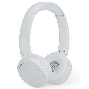 Panasonic RB-HF630BE-W White Cuffia Padiglione OnEar Bluetooth Multipoint Autonomia 72h Comandi Vocali