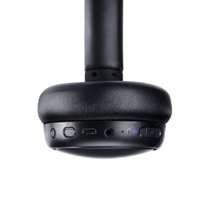 Panasonic RB-M600BE-K Black Cuffia Padiglione Bluetooth XBS Deep Hybrid Noise Cancelling Autonomia 65h