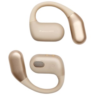 Panasonic RB-F10DE-C Beige Auricolari Open Design Bluetooth TrueWireless Autonomia25h Custodia ComandiVocali