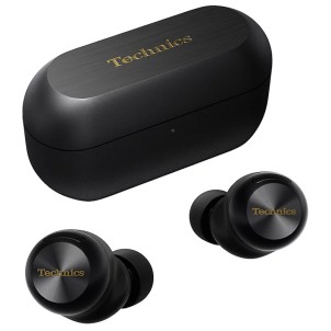 Technics EAH-AZ100E-K Black Auricolari Bluetooth Multipoint DualHybridNoiseCancelling MagneticFluidDriver Custodia 