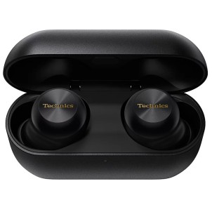 Technics EAH-AZ100E-K Black Auricolari Bluetooth Multipoint DualHybridNoiseCancelling MagneticFluidDriver Custodia 