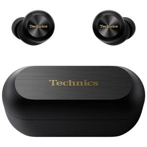 Technics EAH-AZ100E-K Black Auricolari Bluetooth Multipoint DualHybridNoiseCancelling MagneticFluidDriver Custodia 