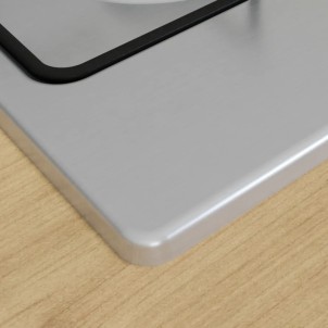 Bosch PGP6B5K85 Inox Piano Cottura Gas 60cm Comandi Frontali Sicurezza Fuochi Serie4