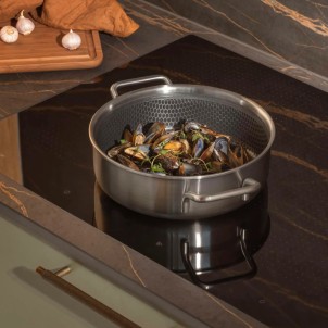 Eva Solo Pentola 3L 24cm Multi Mosaic Slip-Let Ceramic Funziona su Gas Elettrico Induzione Forno