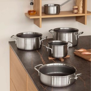 Eva Solo Pentola 4,8L 20cm Multi Mosaic Slip-Let Ceramic Funziona su Gas Elettrico Induzione Forno