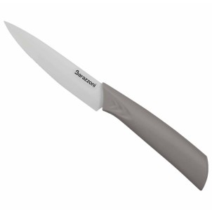 Barazzoni Coltello in Ceramica 10cm Custidia Coprilama Impugnatura Anti Scivolo