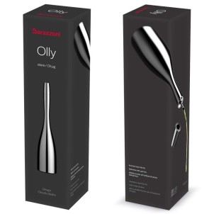 Barazzoni Olly Inox Oliera 450ml Sistema Antigoccia Design Claudio Bellini