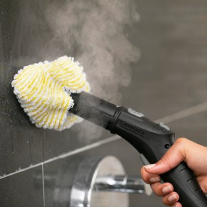 Karcher SC 4 EasyFix White Pulitore a Vapore a Traino Pressione 3,5 bar Serbatoio Estraibile