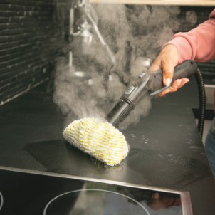 Karcher SC 4 EasyFix White Pulitore a Vapore a Traino Pressione 3,5 bar Serbatoio Estraibile