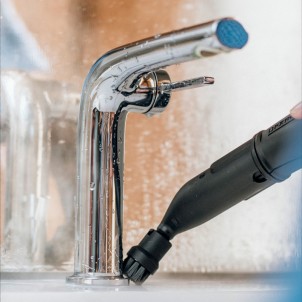 Karcher SC 4 EasyFix White Pulitore a Vapore a Traino Pressione 3,5 bar Serbatoio Estraibile