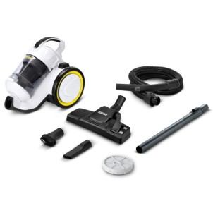 Karcher VC 3 White Aspirapolvere Traino Senza Sacco 700W Tecnologia Multiciclonica Filtro Hepa