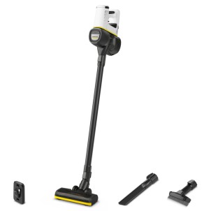 Karcher VC 4 Cordless myHome White Scopa Ricaricabile 21,6V Autonomia 30min SenzaSacchetto