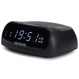 Aiwa CR-09J Black Radiosveglia FM 2x Sveglia Snooze Sleep