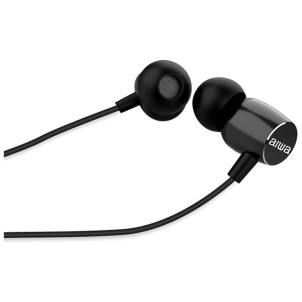 Aiwa ESTM-30 Black Auricolari con Microfono e Comando