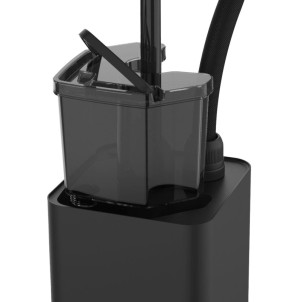 SteamOne Henri 2 Black Steamer Verticale 2000W Vapore 42g/min 1,8L Appendino Ruote