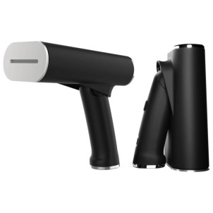 SteamOne James 2 Black Steamer Portatile Pieghevole 2000W Vapore 35g/min 80-150ml