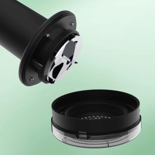 SteamOne Rimuovi Pelucchi Noir 3 Lame Autonomia 60min Ricarica USB-C 9500giri/min